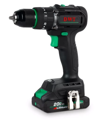 Бесщеточная аккумуляторная ударная дрель-шуруповерт DWT ASBP-20 DNG-2 BMC купить в Уфе