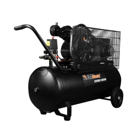 Компрессор масляный ременной AEROMAX 390/100 FoxWeld купить в Уфе