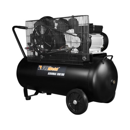 Компрессор масляный ременной AEROMAX 390/100 FoxWeld купить в Уфе