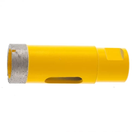 Сверло алмазное по керамограниту 25мм мокрое резание М14 DENZEL 72681 купить в Уфе