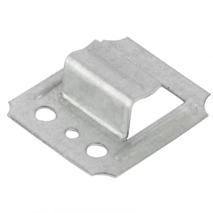 Кляймер №6 оцинкованный с гвоздями 100шт Россия Сибртех 46576 купить в Уфе