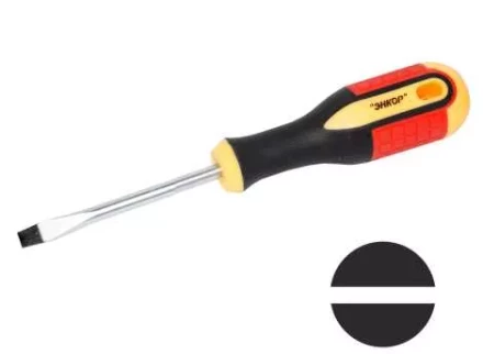 Отвертка шлиц. 1,0х5,5х125мм,трехкомп рук. 19613 купить в Уфе