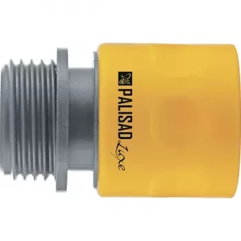 Соединитель пластмассовый быстросъемный внеш. резьба 3/4 однокомпонентный PALISAD LUXE 66263 купить в Уфе