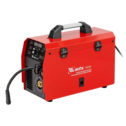 Аппарат инвертор. полуавтомат. cварки MTX MIG-200S, 200A, ПВ 60%, катушка 5 кг купить в Уфе