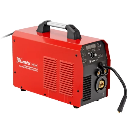 Аппарат инвертор. полуавтомат. cварки MTX MIG-200S, 200A, ПВ 60%, катушка 5 кг купить в Уфе