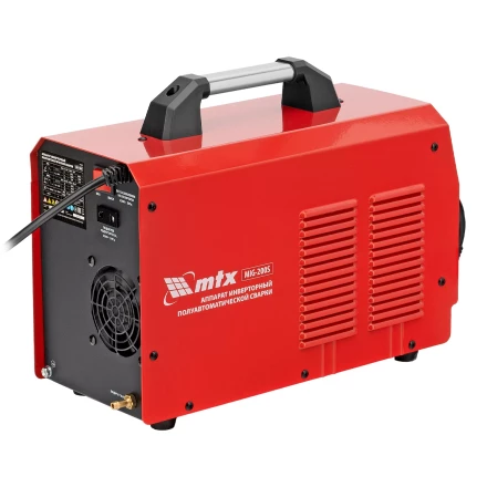 Аппарат инвертор. полуавтомат. cварки MTX MIG-200S, 200A, ПВ 60%, катушка 5 кг купить в Уфе