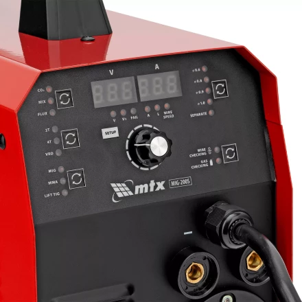Аппарат инвертор. полуавтомат. cварки MTX MIG-200S, 200A, ПВ 60%, катушка 5 кг купить в Уфе
