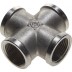 Крестовина GENERAL FITTINGS никелированная латунь, г/г/г/г, 3/4&quot; 51048-3/4 купить в Уфе