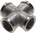Крестовина GENERAL FITTINGS никелированная латунь, г/г/г/г, 3/4&quot; 51048-3/4 купить в Уфе