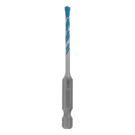 Сверло универсальное Gross, Multipurpose PRO, 6-гр. хвостовик, 4мм, 706010 купить в Уфе