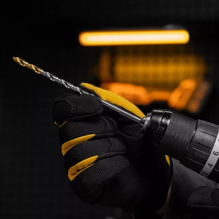 Сверло спиральное по металлу Denzel 5,5 х 139 мм, Р6М5, Golden Tip, удлиненное, 718255 купить в Уфе