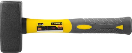 Кувалда STAYER &quot;PROFI&quot; кованая с двухкомпонентной фиберглассовой ручкой, 1,5кг 20052-15 купить в Уфе