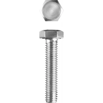 Болт ЗУБР &quot;МАСТЕР&quot; с шестигранной головкой, ГОСТ 7798-70, класс прочности 5.8, оцинкованный, M20x90мм, 5кг 303080-20-090 купить в Уфе