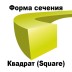 Леска для триммера SQUARE (квадрат) катушка 1,6ММХ530М купить в Уфе