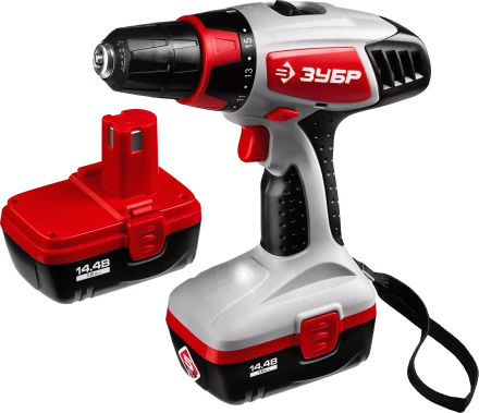 Дрель-шуруповерт 2 АКБ ЗДА-14.4-2 КИН серия МАСТЕР купить в Уфе