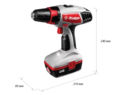 Дрель-шуруповерт 2 АКБ ЗДА-14.4-2 КИН серия МАСТЕР купить в Уфе