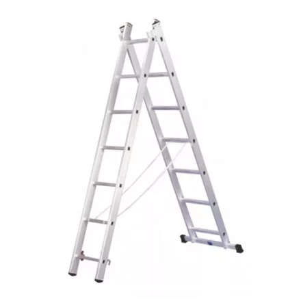 Лестница двухсекционная 2х 8 ступеней ЭНКОР 69696 купить в Уфе