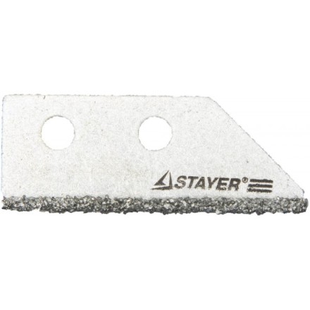 Лезвие STAYER &quot;PROFI&quot; сменное с карбидным напылением для скребка 33415, 2шт. 33415-S2 купить в Уфе