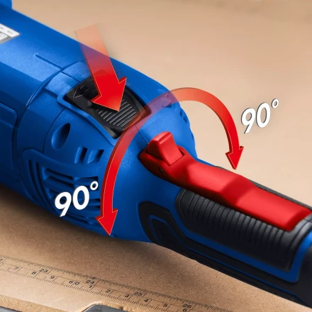 ЗУБР d 180 мм, 2200 Вт, 45 мм, штроборез (бороздодел), Профессионал (ЗШ-П45-2200 ПТ) купить в Уфе