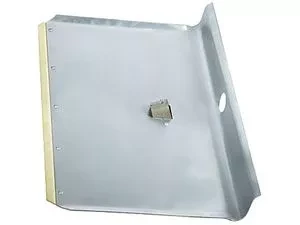 Лопата тротуарная 400х 400х 1,5 мм без черенка алюминиевая метал. окантовка  СИБРТЕХ Россия 61543 купить в Уфе