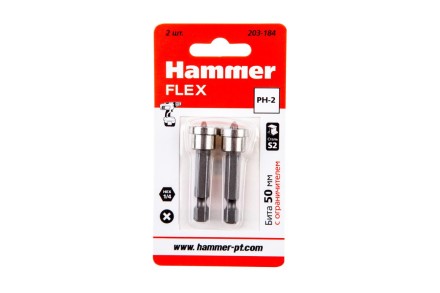 Бита HAMMER PH2 50мм (203-184) купить в Уфе