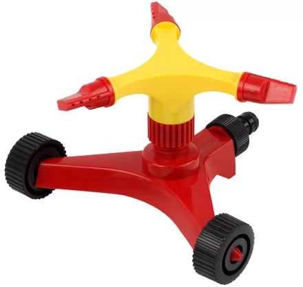 Распылитель GRINDA 3-х лопастной пластмассовый, регулируемый, на колесах 8-427620 купить в Уфе