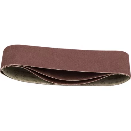 Лента STAYER &quot;MASTER&quot; шлифовальная универсальная бесконечная на тканевой основе, для ЛШМ, P120, 75х533мм, 3шт 35442-120 купить в Уфе