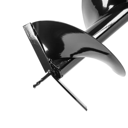 Шнек для грунта E-300, диаметр 300 мм, длина 800 мм,соединение 20 мм, несъемный нож Denzel 56026 купить в Уфе