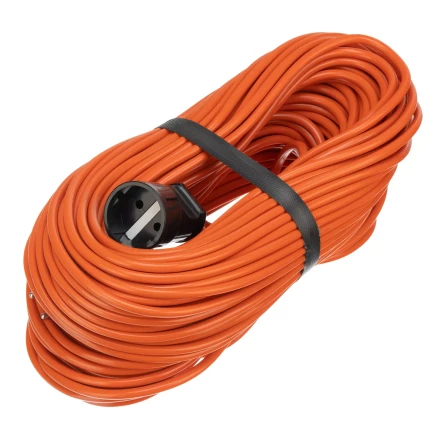Удлинитель-шнур силовой 50 м, 10A, тип УХ10, 1 розетка, Россия Сибртех 96054 купить в Уфе