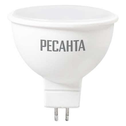 Лампа светодиодная РЕСАНТА LL-R-MR16-7W-230-3K-GU5.3 76/1/23 купить в Уфе