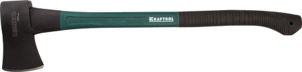 Топор KRAFTOOL &quot;EXPERT&quot; универс, для рубки и раскал древесины, с эргоном двухкомп фиберглас рукояткой, 700мм, 1,2кг 20651-12 купить в Уфе