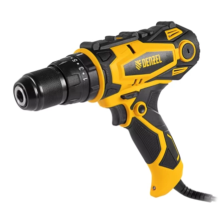 Дрель-шуруповерт сетевая ударная Denzel 26211, ISD-300-13 купить в Уфе