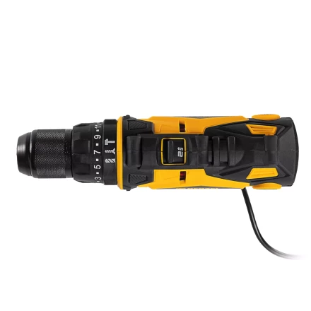 Дрель-шуруповерт сетевая ударная Denzel 26211, ISD-300-13 купить в Уфе