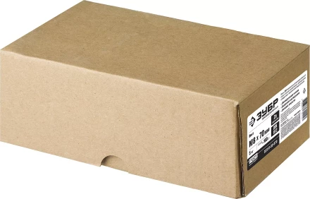 ЗУБР DIN 912, кл. пр. 8.8, М8 х 70 мм, цинк, 5 кг, винт с внутренним шестигранником, Профессионал (30318-08-070) купить в Уфе