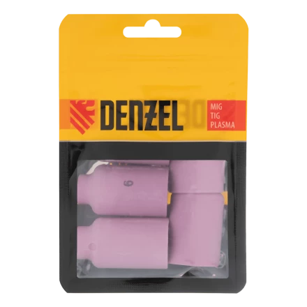 Набор керамических сопел для газовой линзы № 5, 6, 7, 8, 10 Denzel 93659 купить в Уфе