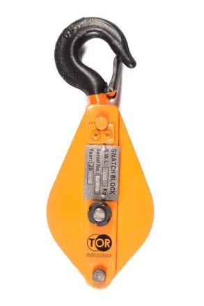 Блок монтажный однорольный с  крюком TOR HQG(L) K1-3,2 т с откидной щекой (K) 1048149 купить в Уфе