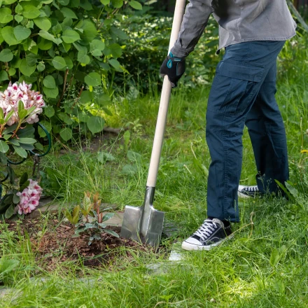 Лопата штыковая, нержавеющая сталь Сибртех, 200х265 мм, ребра жесткости, без черенка, Россия 614375 купить в Уфе