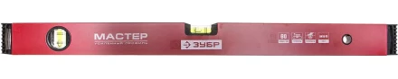 Уровень ЗУБР &quot;МАСТЕР&quot; &quot;УС - 4&quot; коробчатый, крашеный, 2 ампулы, фрезерованная базовая поверхность, 60 см 4-34584-060 купить в Уфе