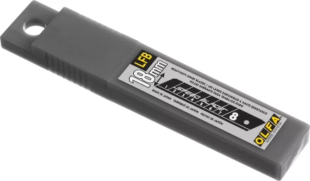 Лезвие OLFA, сегментированное, тефлоновое покрытие 18 мм OL-LFB-5B купить в Уфе