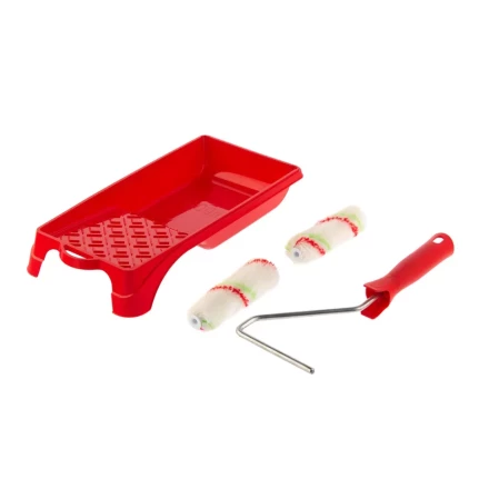 Малярный набор для работ с эмалями: кювета 150 мм х 290 мм и мини-валик 110 мм Сибртех 80453 купить в Уфе