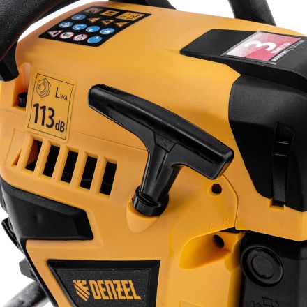 Пила цепная бензиновая Denzel DS-4516, шина 40 см, 45 см3, 2,5 л.с, шаг 0,325, паз 1,5 мм, 64 звена 95236 купить в Уфе