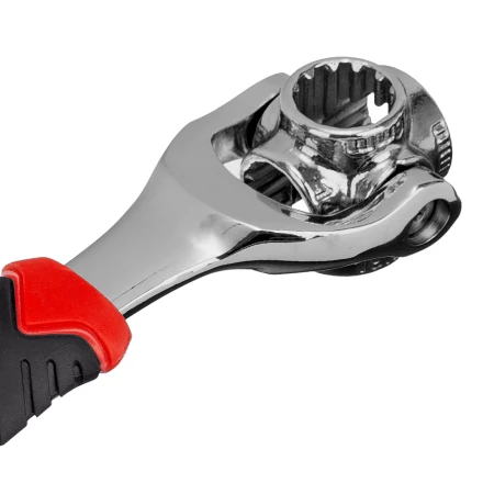 Ключ универсальный 48 в 1, СrV, 8-19мм, Spline Matrix 14999 купить в Уфе