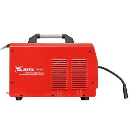 Аппарат инвертор. полуавтомат. cварки MTX MIG-220S 94304, 220A, ПВ 60%, катушка 5 кг купить в Уфе