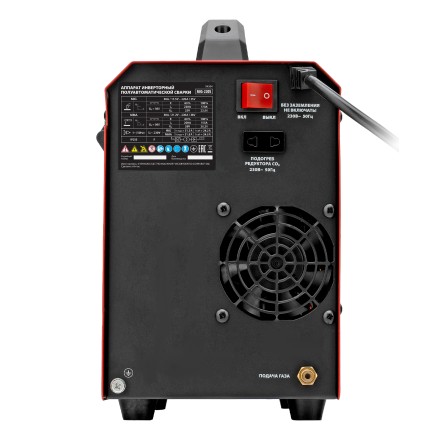 Аппарат инвертор. полуавтомат. cварки MTX MIG-220S 94304, 220A, ПВ 60%, катушка 5 кг купить в Уфе
