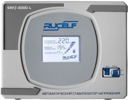 Стабилизатор напряжения RUCELF SRF.II-6000-L купить в Уфе