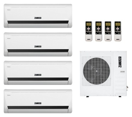 Внешний блок ZANUSSI ZACO-27 H4 FMI/N1 Multi Combo сплит-системы купить в Уфе