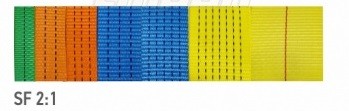 Лента текстильная для стяжных ремней SF2 р-н 10 тонн лента 100 мм купить в Уфе