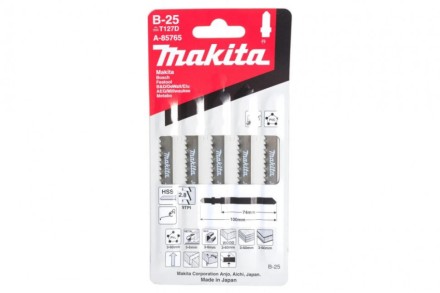 Пилки для лобзика Makita B-25 A-85765 купить в Уфе