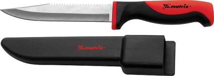 Нож рыбака &quot;FISHERMAN&#039;S DREAM&quot; large 150 мм двухкомпонентная рукоятка пластиковые ножны MATRIX KITCHEN 79116 купить в Уфе
