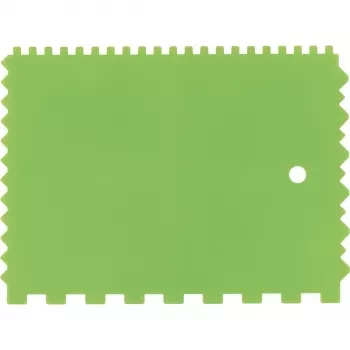 Шпатель для клея, пластмассовый, 130х170 мм, зубчатый  СИБРТЕХ 86018 купить в Уфе